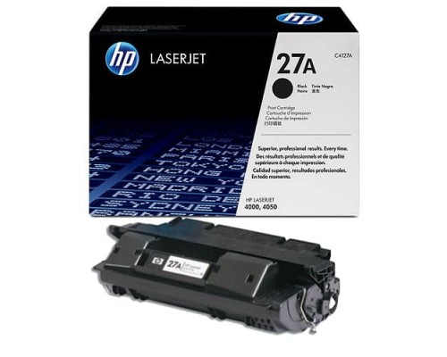 Заправка картриджа HP C4127A (27A)